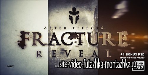 Fracture Reveal - Project for After Effects