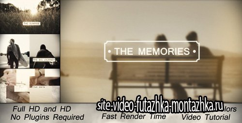 Memories Slideshow - Project for After Effects