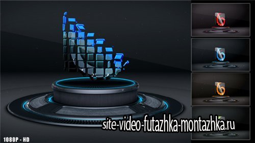 3D Logo on Stage - After Effects Project (Videohive)