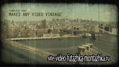 Vintage Video Maker - After Effects Template
