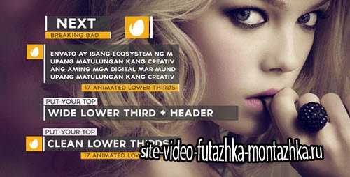 Clean Lower Thirds - Project for After Effects (Videohive)
