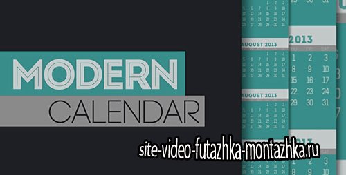 Modern Calendar - Project for After Effects (Videohive)