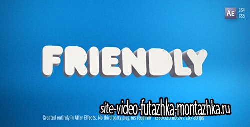 Friendly - Project for After Effects (Videohive)