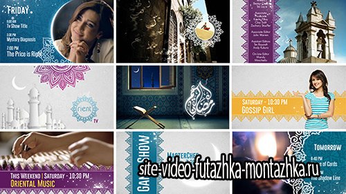 Broadcast Ident Package - Ramadan Special - Project for After Effects (Videohive)