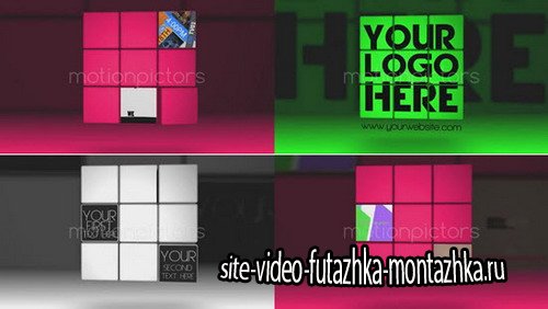 Cubes to Logo - Project for After Effects