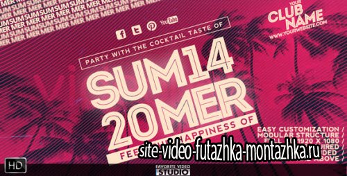 Summer Music Event - Project for After Effects (Videohive)