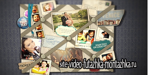 French Memo Board - Project for After Effects (Videohive)