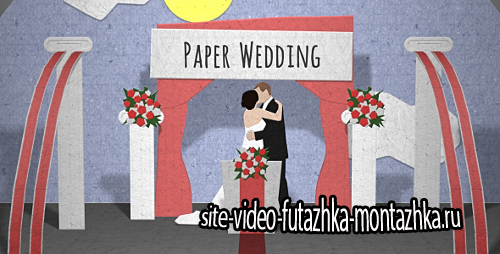 Paper Wedding Opening - Project for After Effects (Videohive)