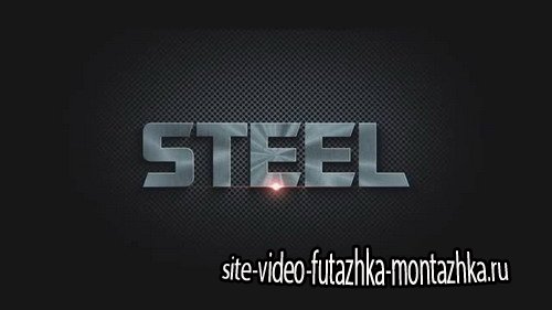 Steel Logo Reveal - Project for After Effects