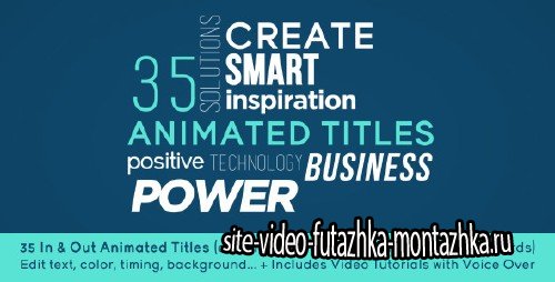 35 Animated Titles - Project for After Effects (Videohive)