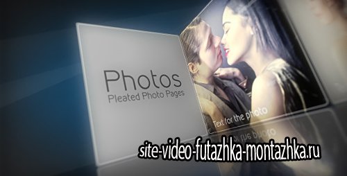 Pleated Photo Pages - Project for After Effects (Videohive)