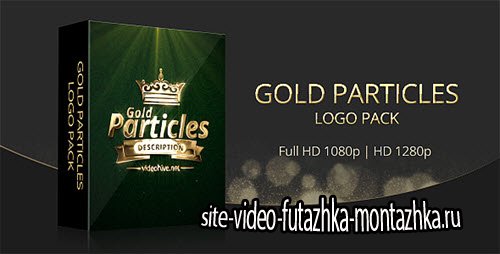 Gold Particles Logo Pack - Project for After Effects (Videohive)
