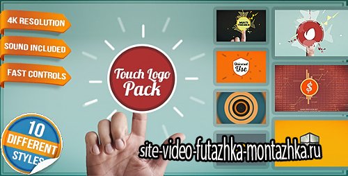 Touch Logo Pack - Flat Interactive Media Reveals - Project for After Effects (Videohive)