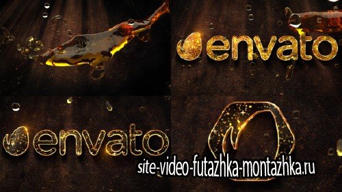 Liquid Gold Logo - Project for After Effects (Videohive)