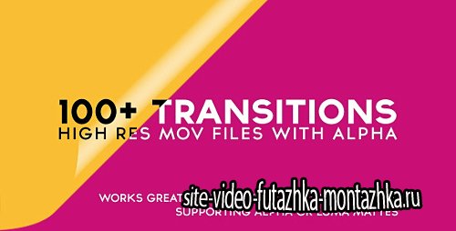 100+ Alpha Transitions Pack - Motion Graphics (Videohive)