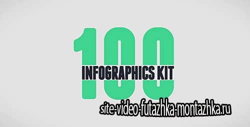 100 Infographics Kit - Project for After Effects (Videohive)
