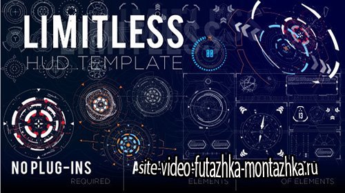 Limitless HUD Template - Project for After Effects (Videohive)