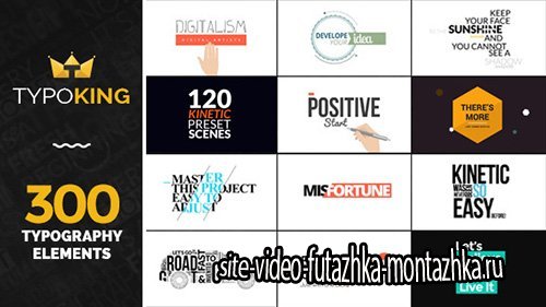 TypoKing | Pack of Titles & Typos - Project for After Effects (Videohive)