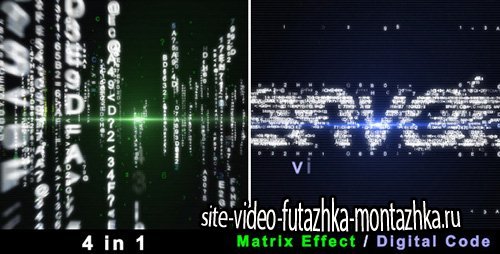 Particle Effect 4 (Digital Code and Matrix) - Project for After Effects (Videohive)