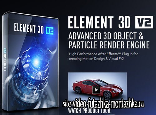 Video Copilot Element 3D v2.2.0.4 +spider (Cracked)