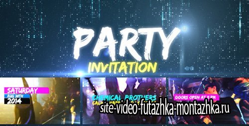 Party Invitation - Project for After Effects (Videohive)