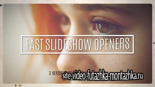 Fast Slideshow Openers + 10 Titles - Project for After Effects (Videohive)