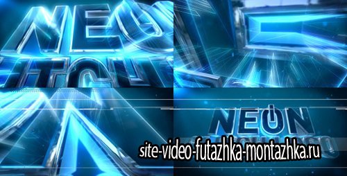 Neon Glitch Logo - Project for After Effects (Videohive)