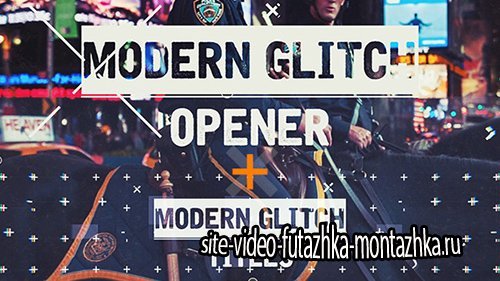 Epic Modern Glitch Opener - Project for After Effects (Videohive)