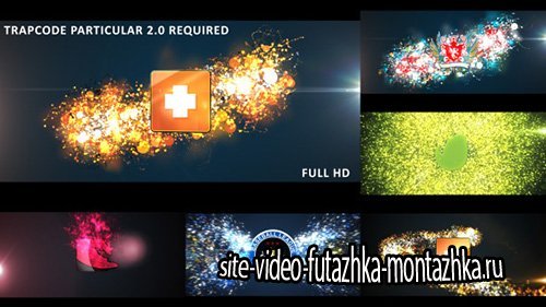 Glowing Particles Logo Reveal Pack : 01 - Project for After Effects (Videohive)