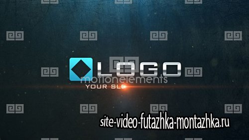 Light Particle Metal Sparks Business Logo Reveal Intro - After Effects Project