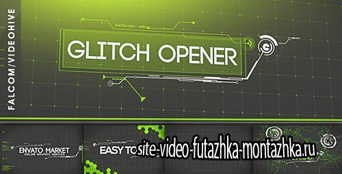 Glitch Opener - Project for After Effects (Videohive)