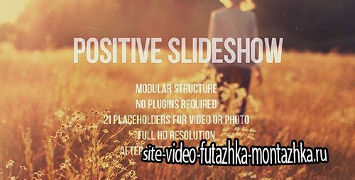 Positive Slideshow - Project for After Effects (Videohive)