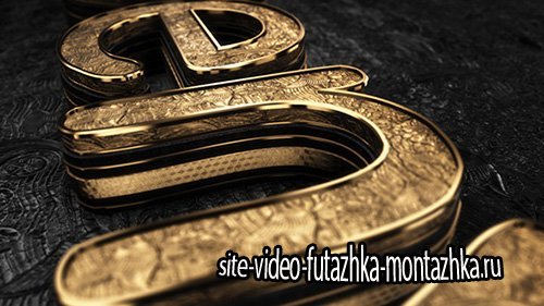 Black Gold Logo V3 - Project for After Effects (Videohive)