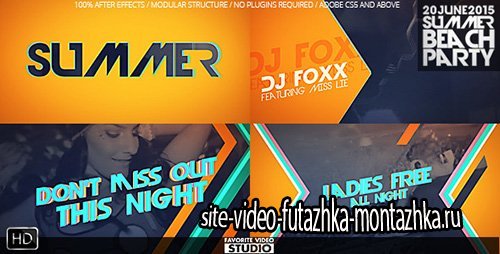 Summer Beach Party - Project for After Effects (Videohive)