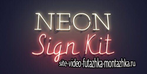 Neon Sign Kit - Project for After Effects (Videohive)