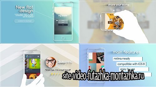 Flat and Modern App Explainer - Project for After Effects (Videohive)