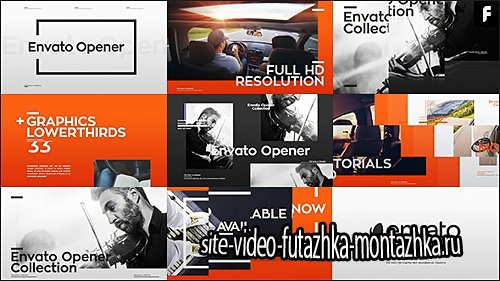 Modern Opener + 33 Lower Thirds - Project for After Effects (Videohive)