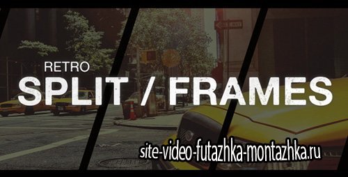 Retro Split Frames Slideshow - Project for After Effects (Videohive)