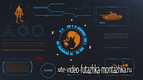 Motion Array - Modular HUD Elements After Effects Template