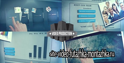 Touch Screen Presentation - Project for After Effects (Videohive)