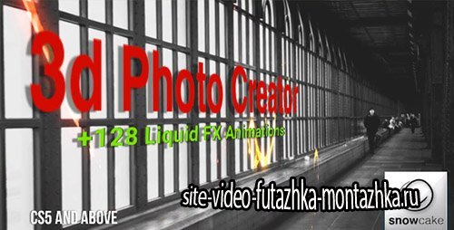3d Photo Creator With Liquid FX Animations - Project for After Effects (Videohive)