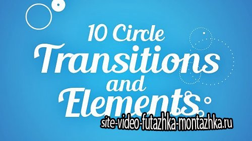 Circle Transitions and Elements - Project for After Effects (Videohive)