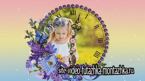 Flower Clock - Project for Proshow Producer