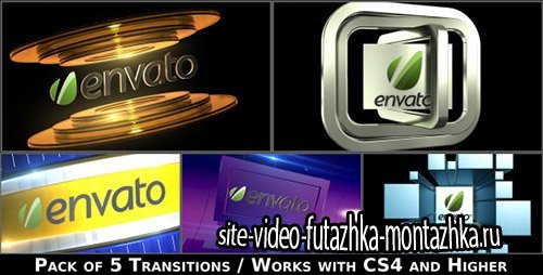 Broadcast Logo Transition Pack V2 - Project for After Effects (Videohive)