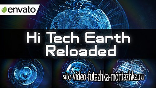 Hi Tech Earth Reloaded / Element 3D - Project for After Effects (Videohive)