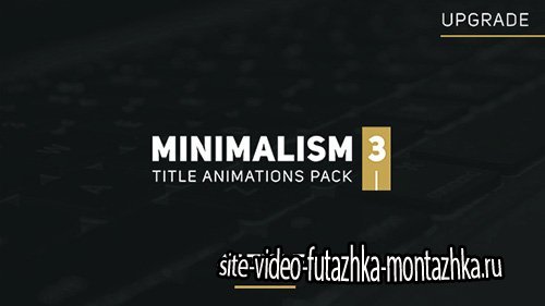 Minimalism 3 - Project for After Effects (Videohive)