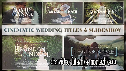 Cinematic Wedding Slideshow - Project for After Effects (Videohive)