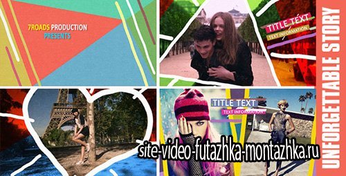 Unforgettable Story - Slideshow - Project for After Effects (Videohive)