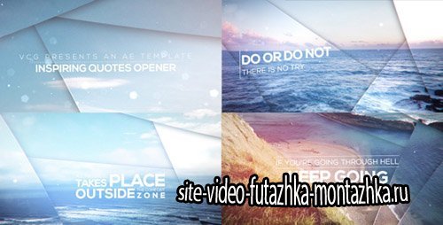 Inspiring Quotes Opener - Project for After Effects (Videohive)
