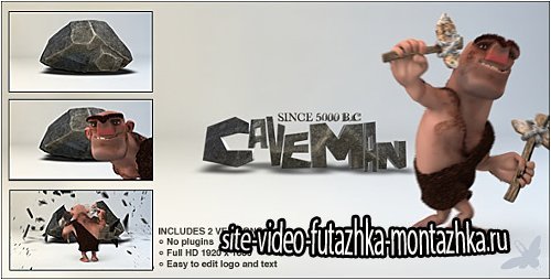 Caveman Logo - Project for After Effects (Videohive)